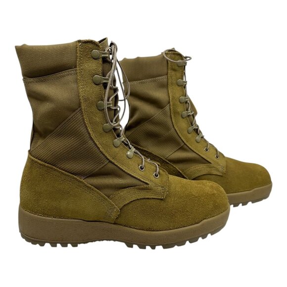 McRae Footwear Combat Boots 12R Vibram Sole Tan Military Tactical Hot Weather - Picture 12 of 15